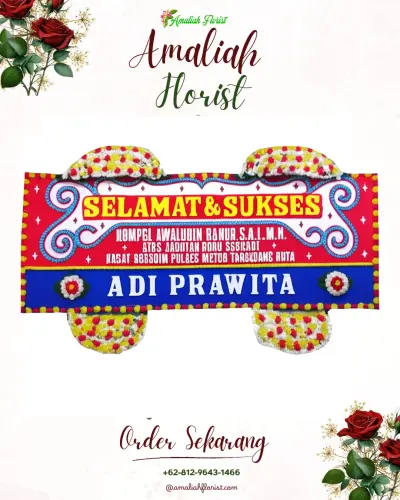 Karangan Bunga Ucapan Selamat di Togolobe